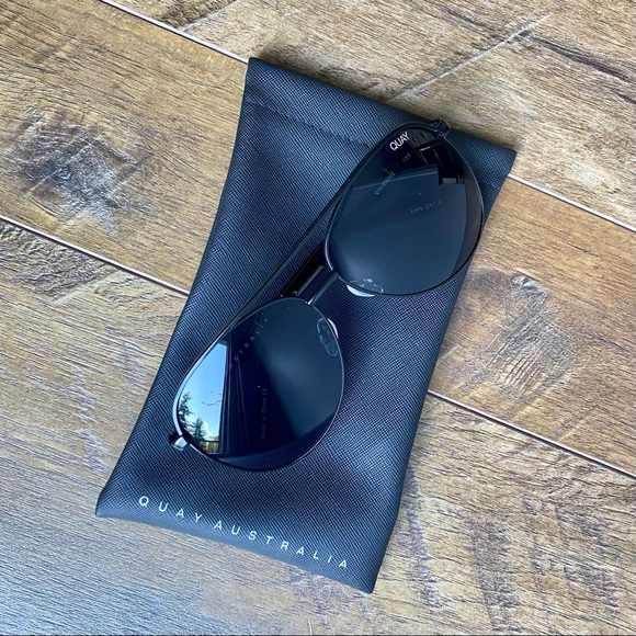 Quay High Key Aviator Sunglasses - Picture 2 of 7